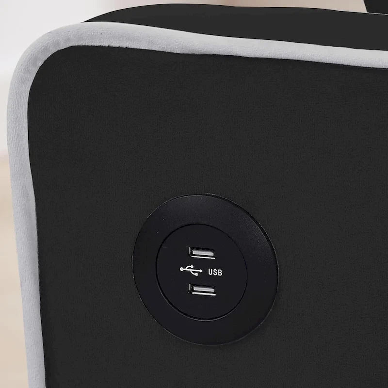 3 in 1 Convertible Sleeper Sofa Bed, Modern Velvet Loveseat Lounge Sofa with Pull-Out Bed