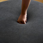 90.2 inch Half Moon Curved Velvet Living Room Sofa