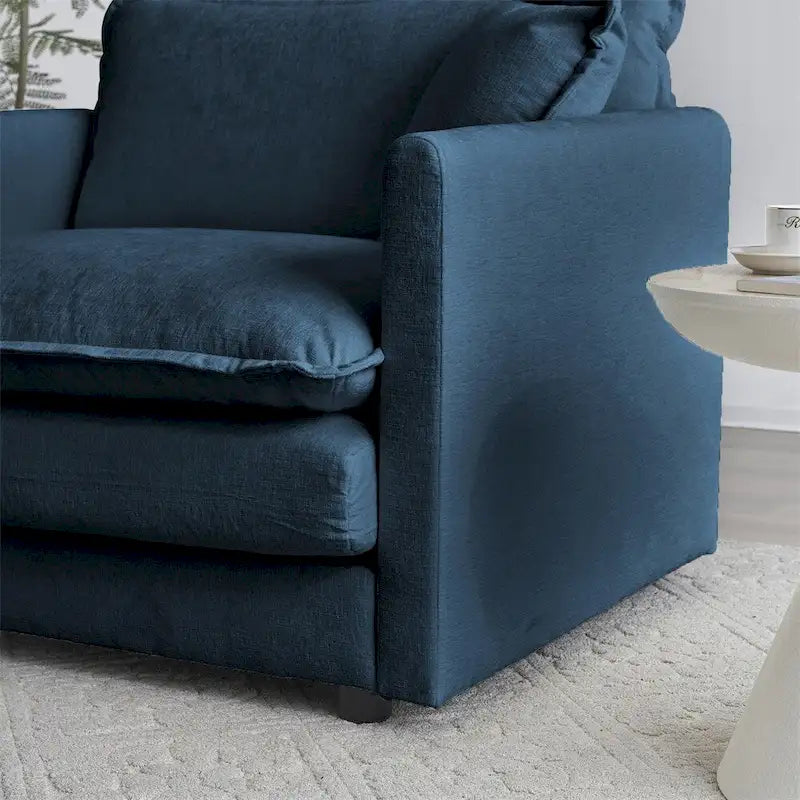 3-Piece Upholstered Sofa, Sectional Sofa Set Modern Sofa Couches Set