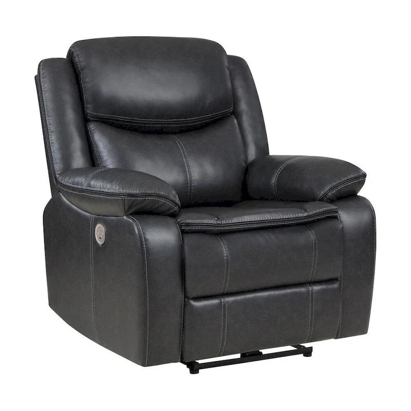 McLean Dark Grey Power Recliner Chair