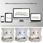 Oversized Sectional Couch with Chaise Lounge, L-shaped Chenille Sectional Sofa for Living Room,Apartment,Office