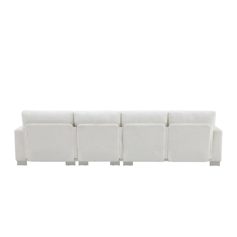 Oversized Sectional Couch with Chaise Lounge, L-shaped Chenille Sectional Sofa for Living Room,Apartment,Office