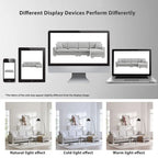 Oversized Sectional Couch with Chaise Lounge, L-shaped Chenille Sectional Sofa for Living Room,Apartment,Office