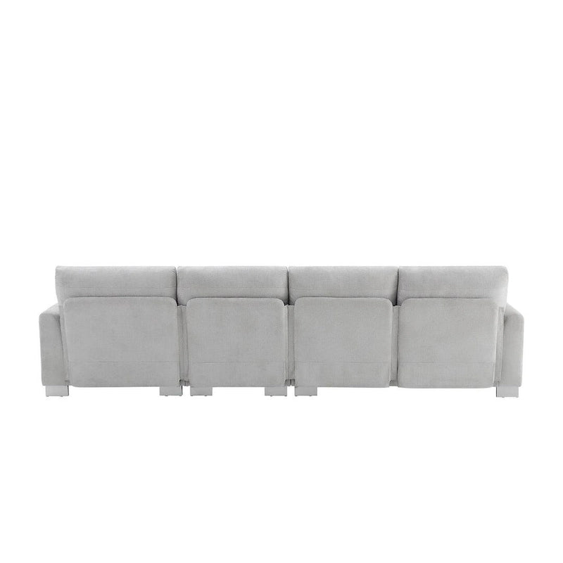 Oversized Sectional Couch with Chaise Lounge, L-shaped Chenille Sectional Sofa for Living Room,Apartment,Office