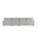 Oversized Sectional Couch with Chaise Lounge, L-shaped Chenille Sectional Sofa for Living Room,Apartment,Office