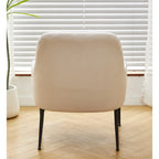 Slope Arm Mid Century Velvet Indoor Accent Chair