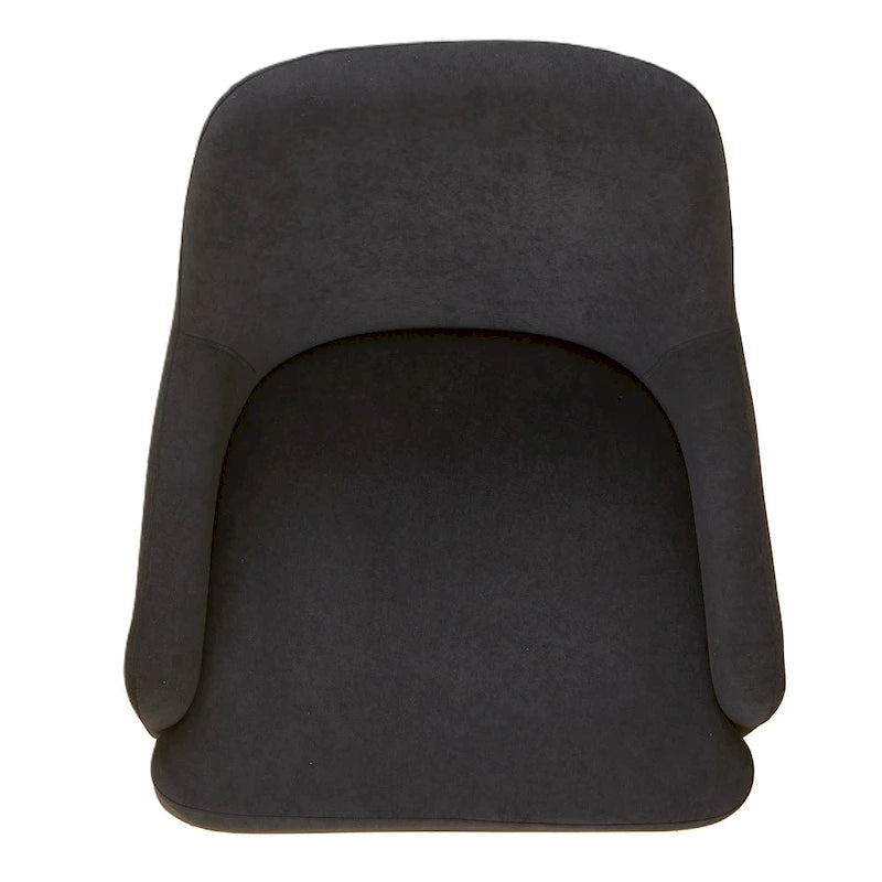 Slope Arm Mid Century Velvet Indoor Accent Chair