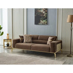 Arianna 4-Pieces Two Sofa Two Chair Living Room Set