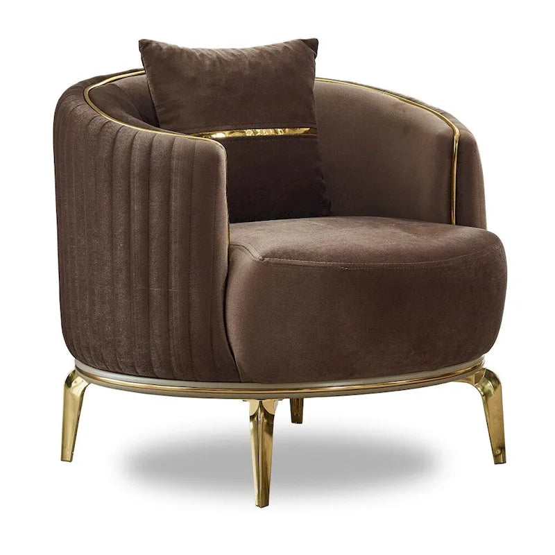 Arianna 4-Pieces Two Sofa Two Chair Living Room Set