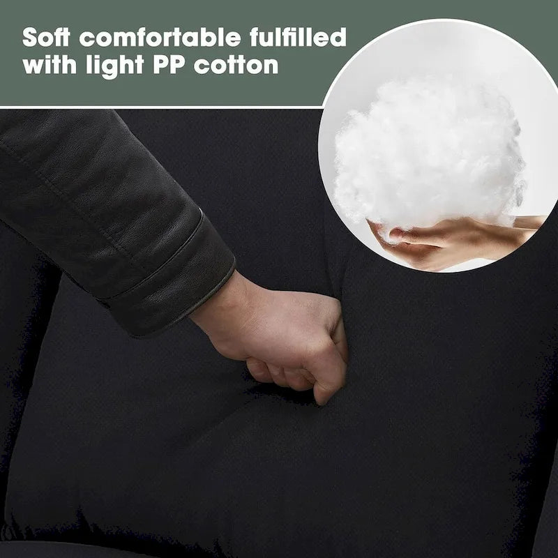Flexible Combination Module Reversible Sectional Sofa with Ottoman