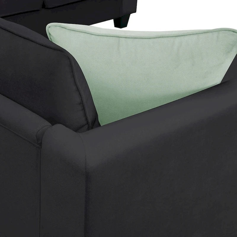 Flexible Combination Module Reversible Sectional Sofa with Ottoman