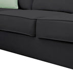 Flexible Combination Module Reversible Sectional Sofa with Ottoman