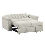 Convertible Soft Cushion Sofa Pull Bed