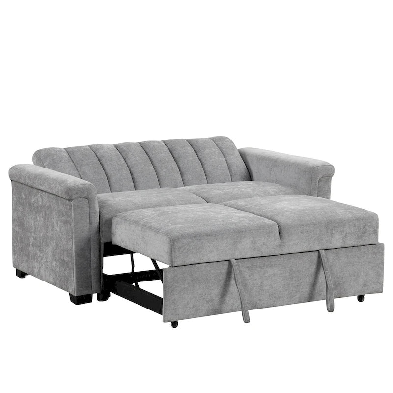 Convertible Soft Cushion Sofa Pull Bed