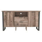 2 Door 2 Drawer Storage Cabinet and TV Stand