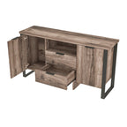 2 Door 2 Drawer Storage Cabinet and TV Stand