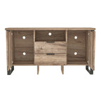 2 Door 2 Drawer Storage Cabinet and TV Stand