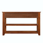 48 Solid Pine Wood Top Console table