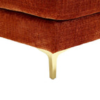 UNITED Modern Large chenille Fabric U-Shape Sectional Sofa