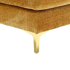 UNITED Modern Large chenille Fabric U-Shape Sectional Sofa