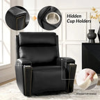 Power Modern Massage and Heating Lift Recliner Chair with Charging Ports by HULALA HOME