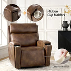 Power Modern Massage and Heating Lift Recliner Chair with Charging Ports by HULALA HOME