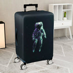 1-Piece Space Astronaut Galaxy Cosmic Universe Star  Suitcase Luggage Cover, Stretch Protective Sleeve