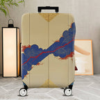 1-Piece Abstract Traditional Vintage Elegant Artistic Cloud  Suitcase Luggage Cover, Stretch Protective Sleeve