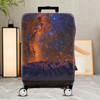 1-Piece Cosmic Mountain Starry Night Galaxy Universe Nebula  Suitcase Luggage Cover, Stretch Protective Sleeve