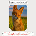 1-Piece Animal Nature Sunset Fox Wildlife  Suitcase Luggage Cover, Stretch Protective Sleeve