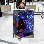 1-Piece Astronaut Galaxy Space Stars Cosmic Adventure  Suitcase Luggage Cover, Stretch Protective Sleeve