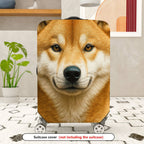 1-Piece Animal Forest Nature Fox Wildlife Scenic  Suitcase Luggage Cover, Stretch Protective Sleeve