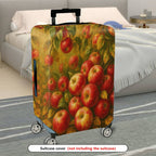 1-Piece Apple Orchard Autumn Vintage Nature Fruit  Suitcase Luggage Cover, Stretch Protective Sleeve