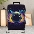1-Piece Galaxy Astronaut Space Cosmic Colorful Starry  Suitcase Luggage Cover, Stretch Protective Sleeve