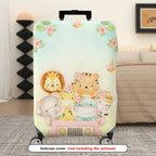1-Piece Animal Flower Tree Car Butterfly  Suitcase Luggage Cover, Stretch Protective Sleeve