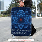 1-Piece Cosmic Mandala Galaxy Star Universe  Suitcase Luggage Cover, Stretch Protective Sleeve