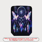 1-Piece Dreamcatcher Butterfly Feather Jewel Cosmic  Suitcase Luggage Cover, Stretch Protective Sleeve