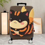 1-Piece Animal Striped Cute Decorative Colorful  Suitcase Luggage Cover, Stretch Protective Sleeve