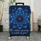 1-Piece Cosmic Mandala Galaxy Star Universe  Suitcase Luggage Cover, Stretch Protective Sleeve