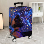 1-Piece Astronaut Galaxy Space Stars Cosmic Adventure  Suitcase Luggage Cover, Stretch Protective Sleeve