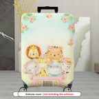 1-Piece Animal Flower Tree Car Butterfly  Suitcase Luggage Cover, Stretch Protective Sleeve