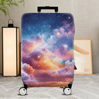 1-Piece Galaxy Stars Clouds Nebula Cosmic Space  Suitcase Luggage Cover, Stretch Protective Sleeve