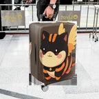 1-Piece Animal Striped Cute Decorative Colorful  Suitcase Luggage Cover, Stretch Protective Sleeve