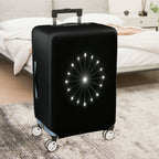 1-Piece Modern Minimalistic Elegant Geometric Artistic  Suitcase Luggage Cover, Stretch Protective Sleeve