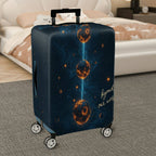 1-Piece Cosmic Galaxy Space Planet Pattern  Suitcase Luggage Cover, Stretch Protective Sleeve